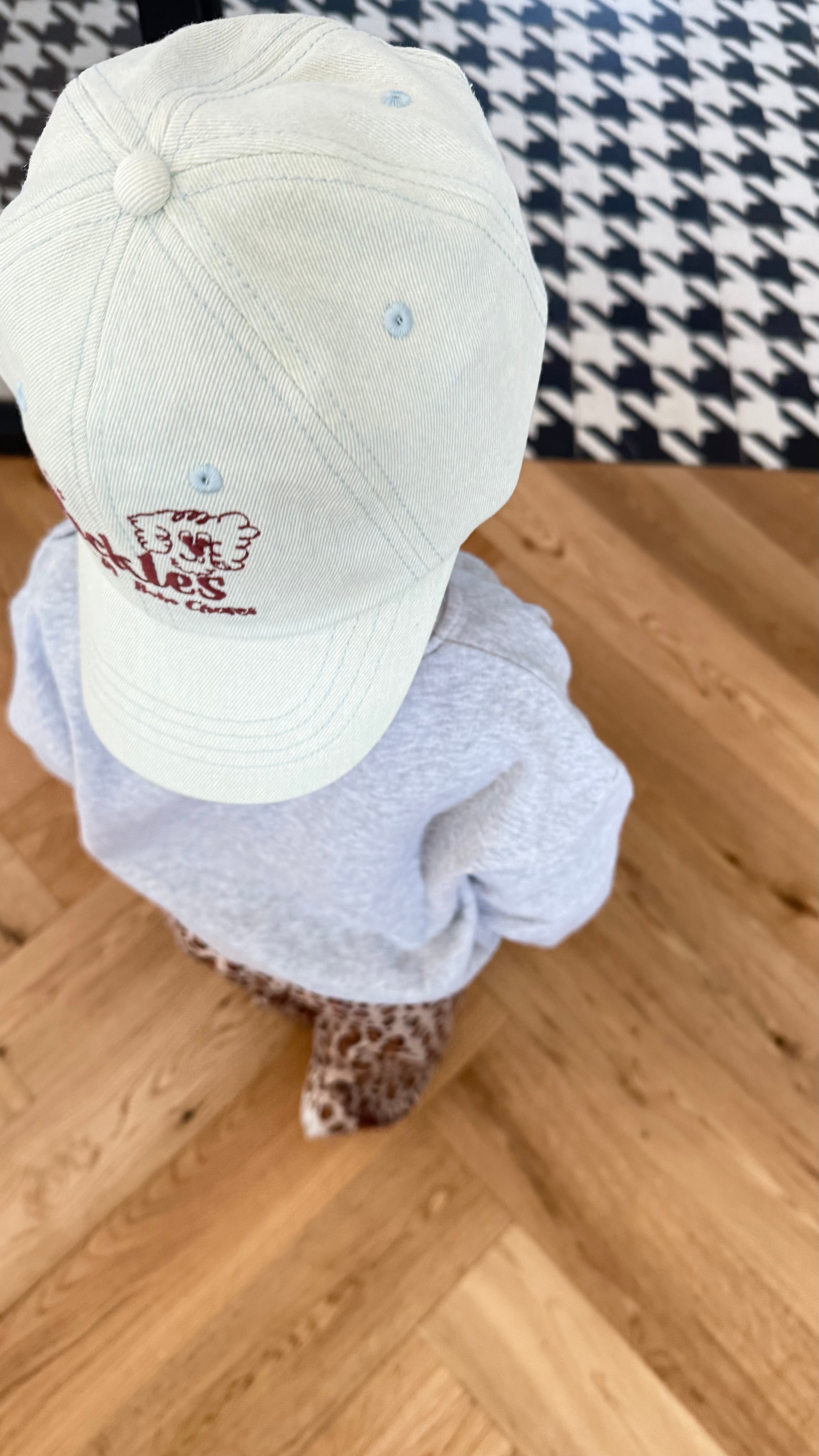 Pickles The Dog denim cap