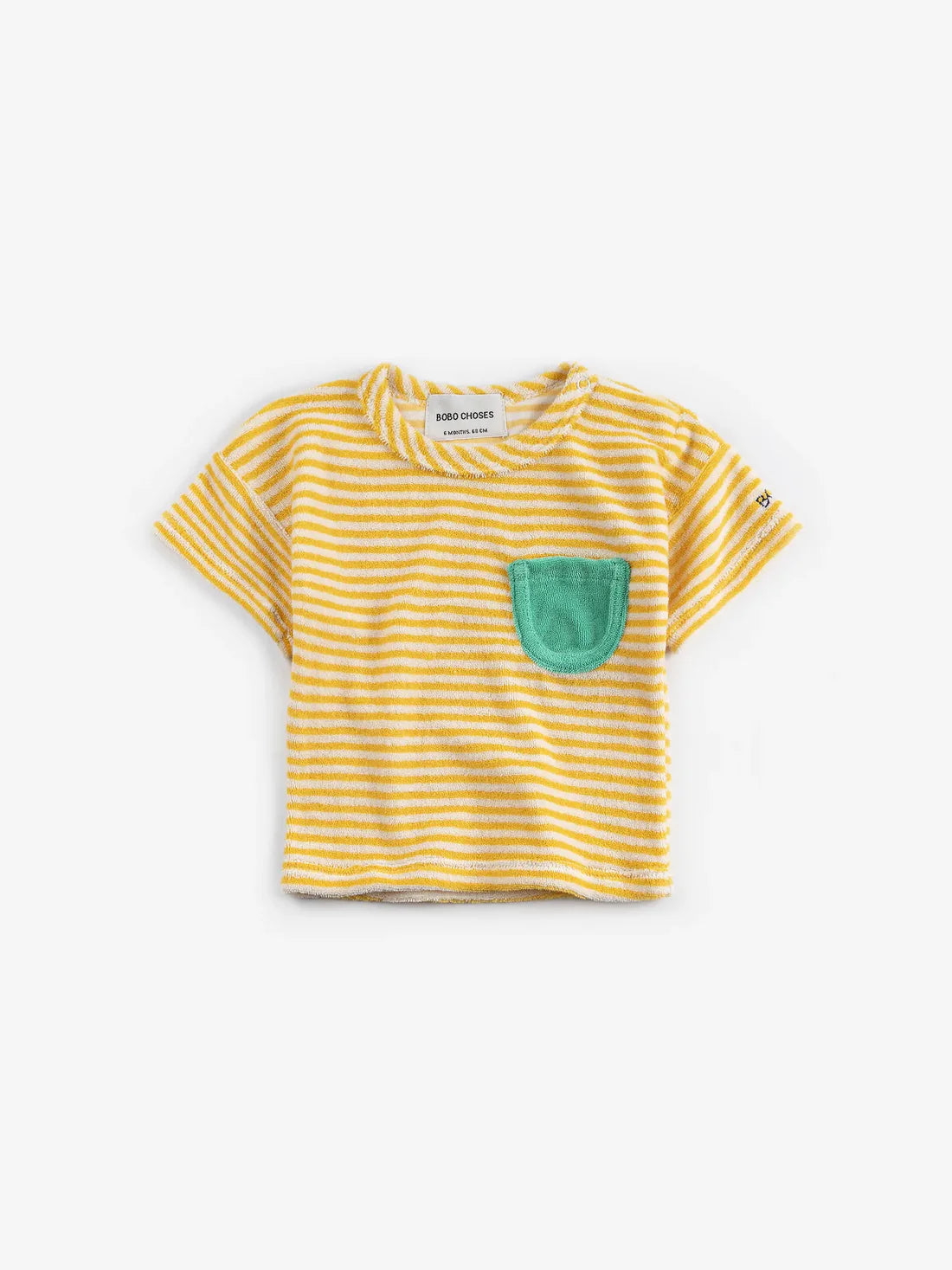 Yellow Stripes Terry Shirt