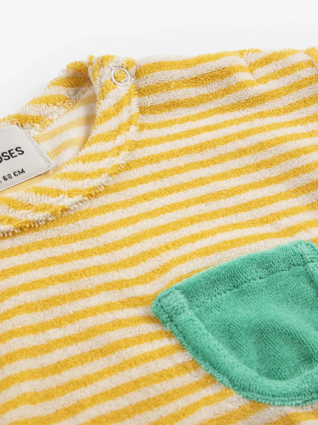 Yellow Stripes Terry Shirt
