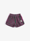 Striped Terry Shorts