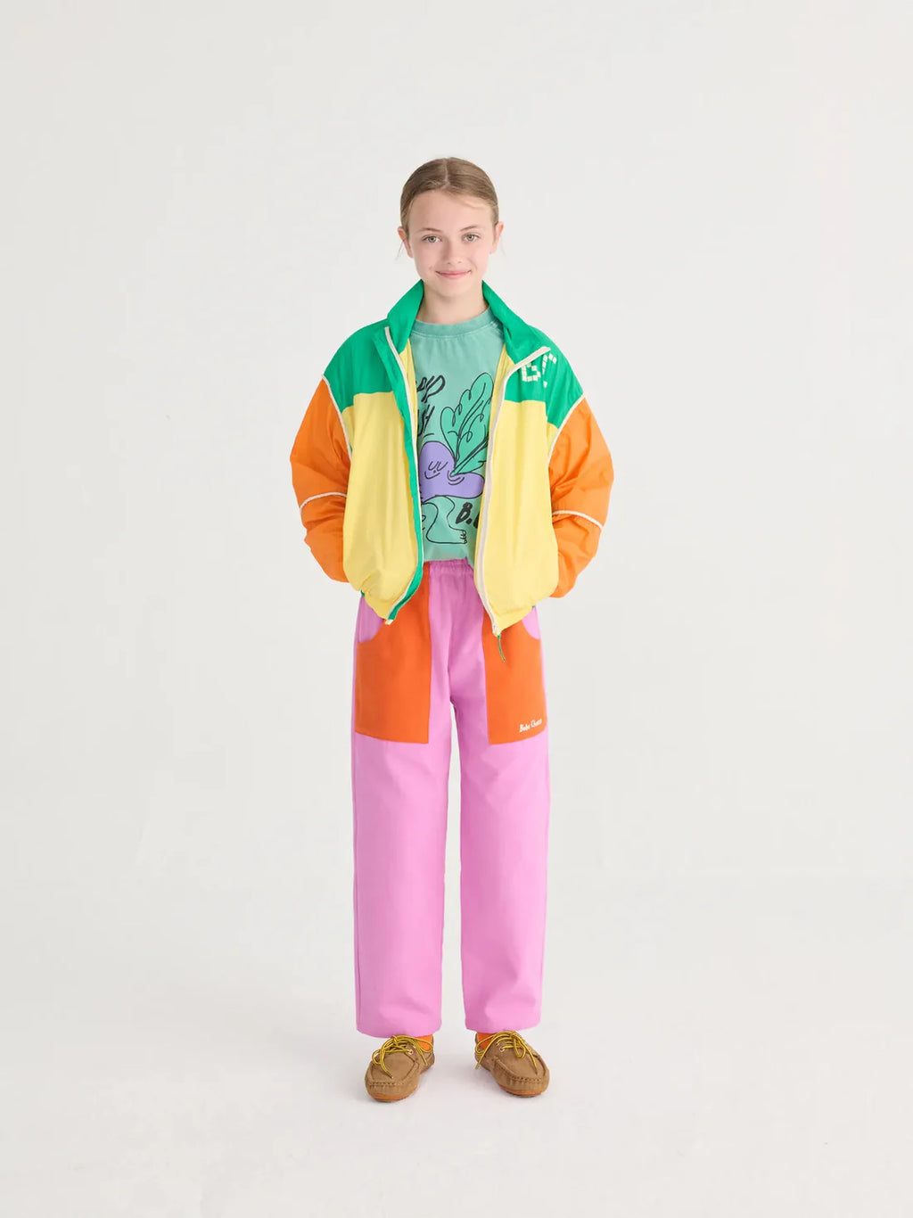 Color block Pants