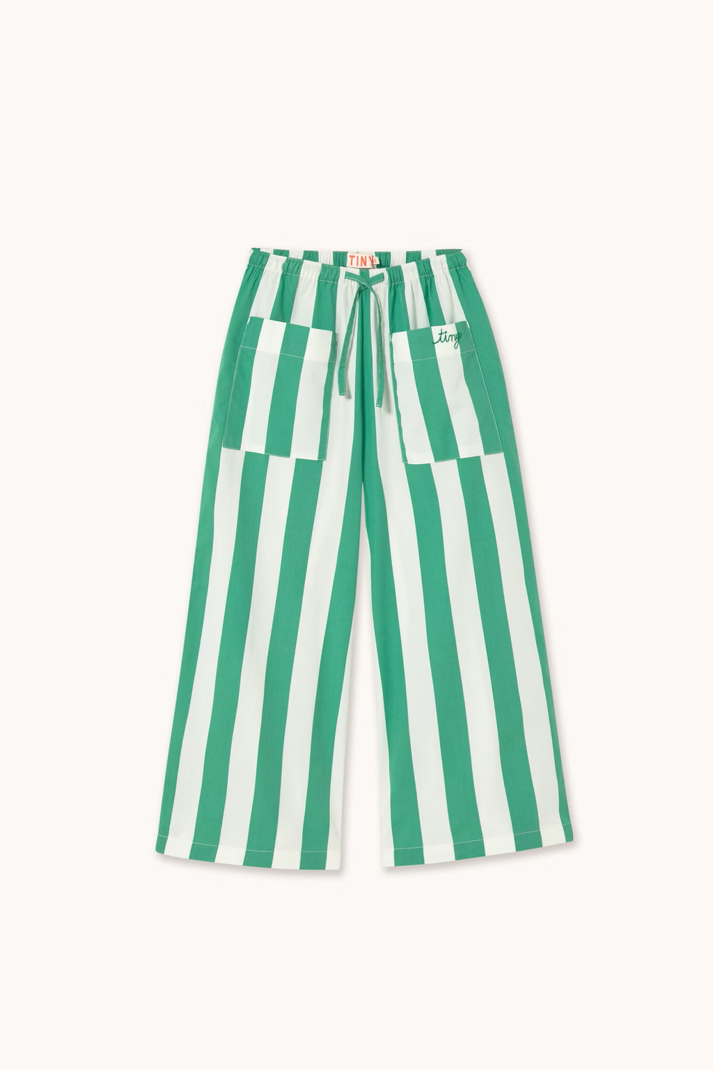 EMERALD STRIPES POCKETS PANT