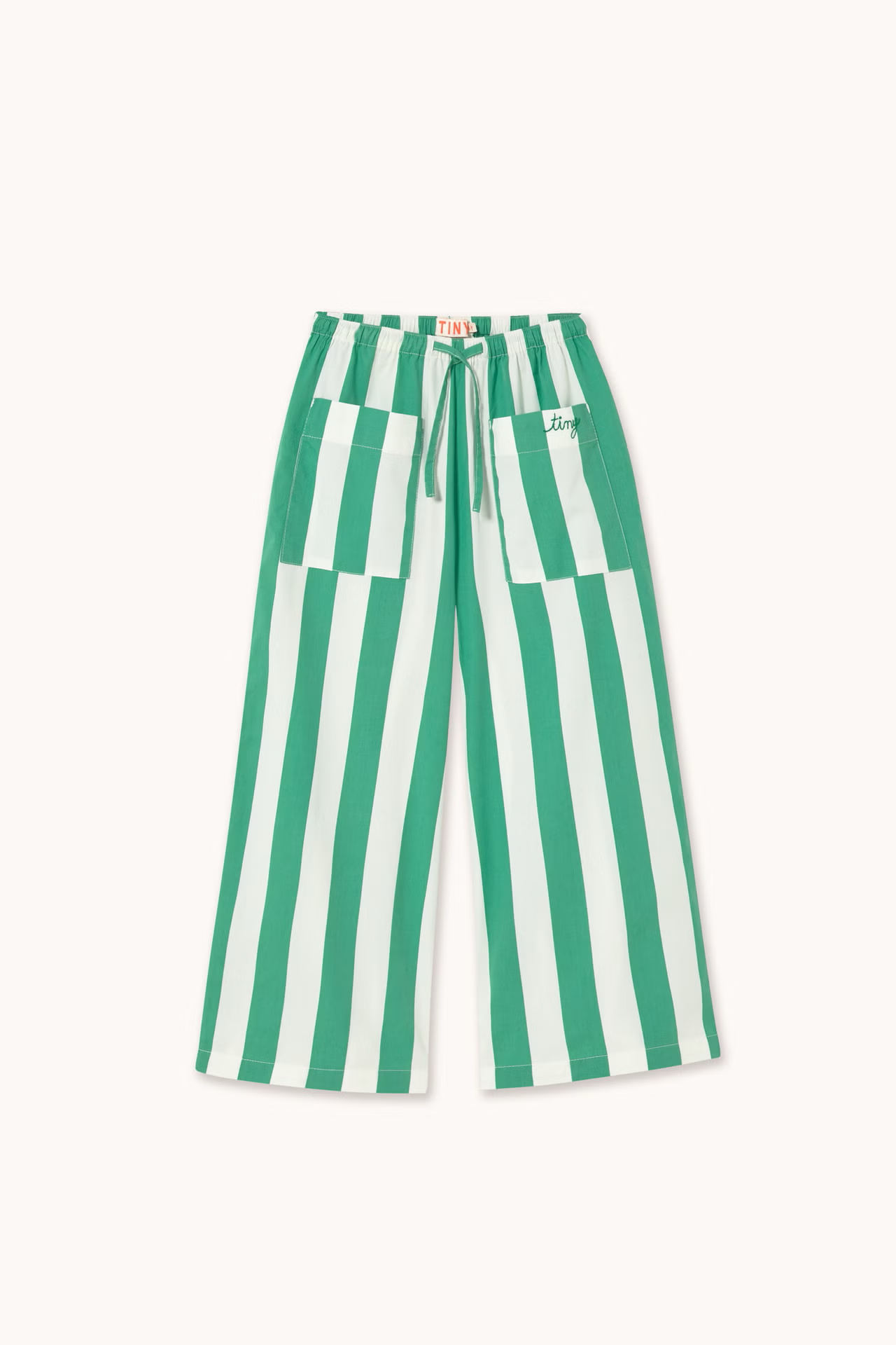 EMERALD STRIPES POCKETS PANT