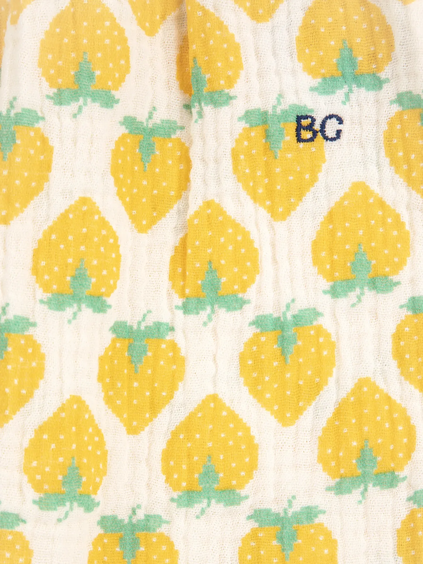 Strawberry all over woven pants