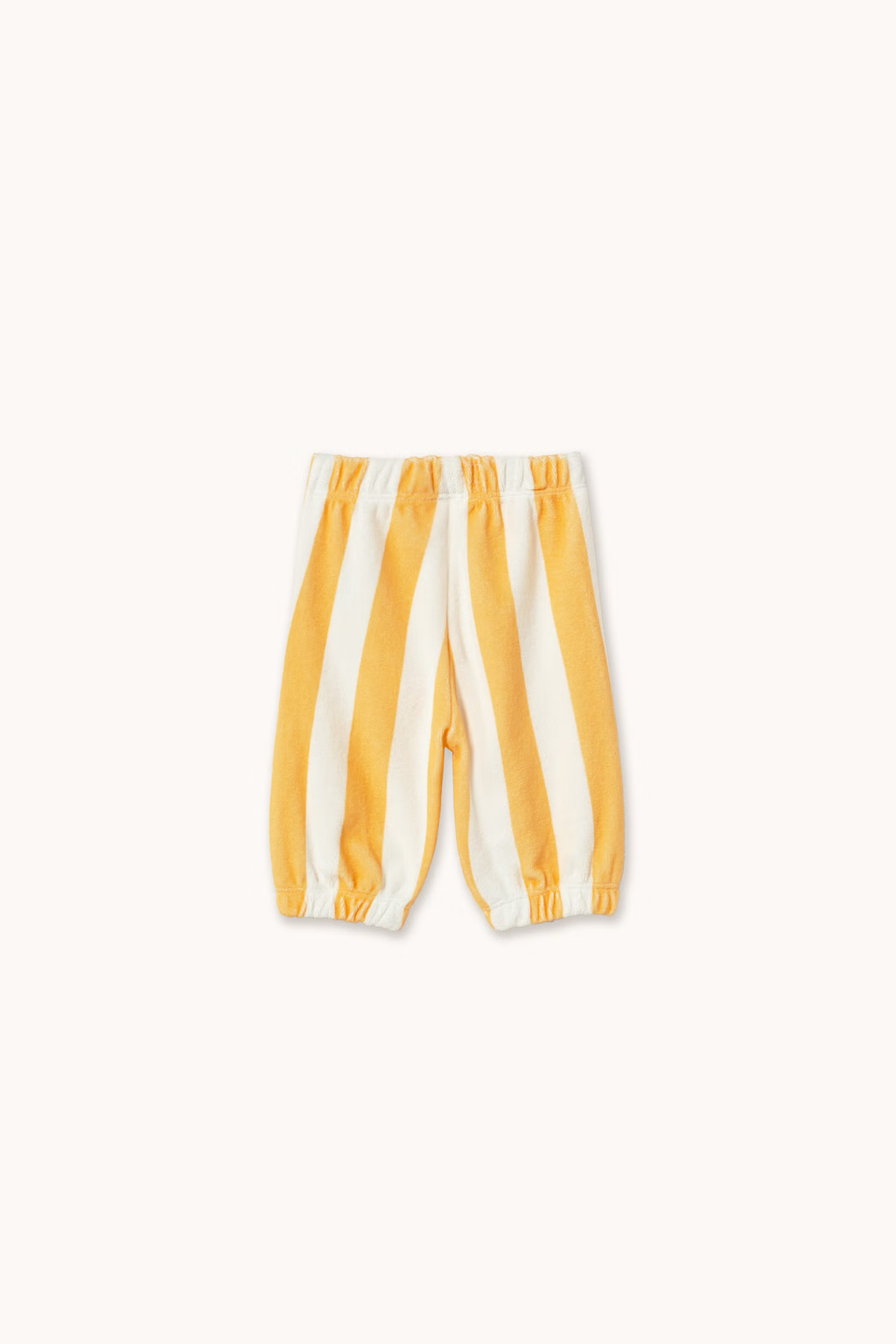YELLOW STRIPES TOWEL SWEATPANT
