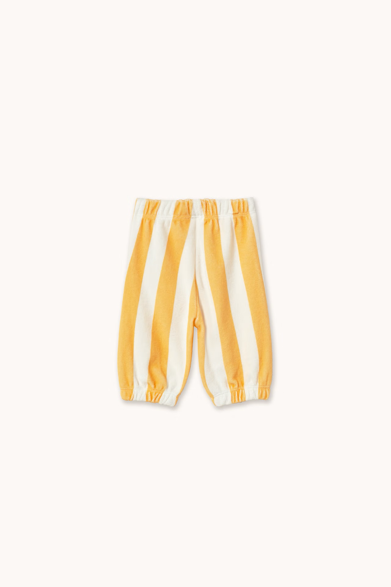 YELLOW STRIPES TOWEL SWEATPANT