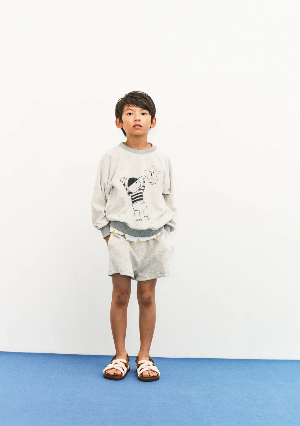 Little star towel shorts