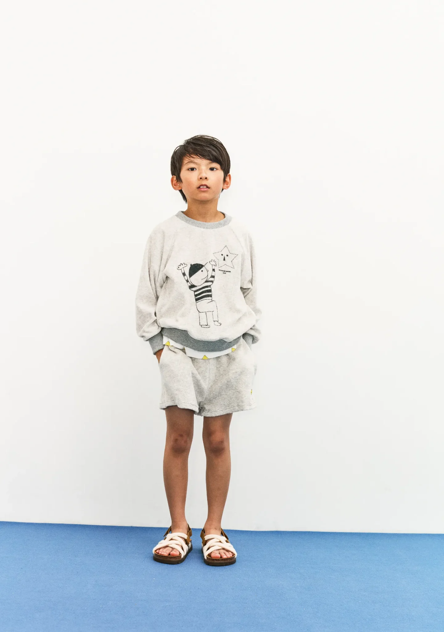 Little star towel shorts