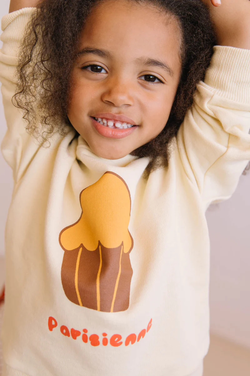 Sweatshirt Bart Brioche
