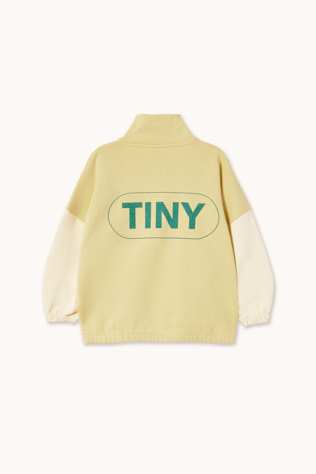 COLOR BLOCK MOCKNECK SWEATSHIRT