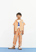 Stripes popelin pants