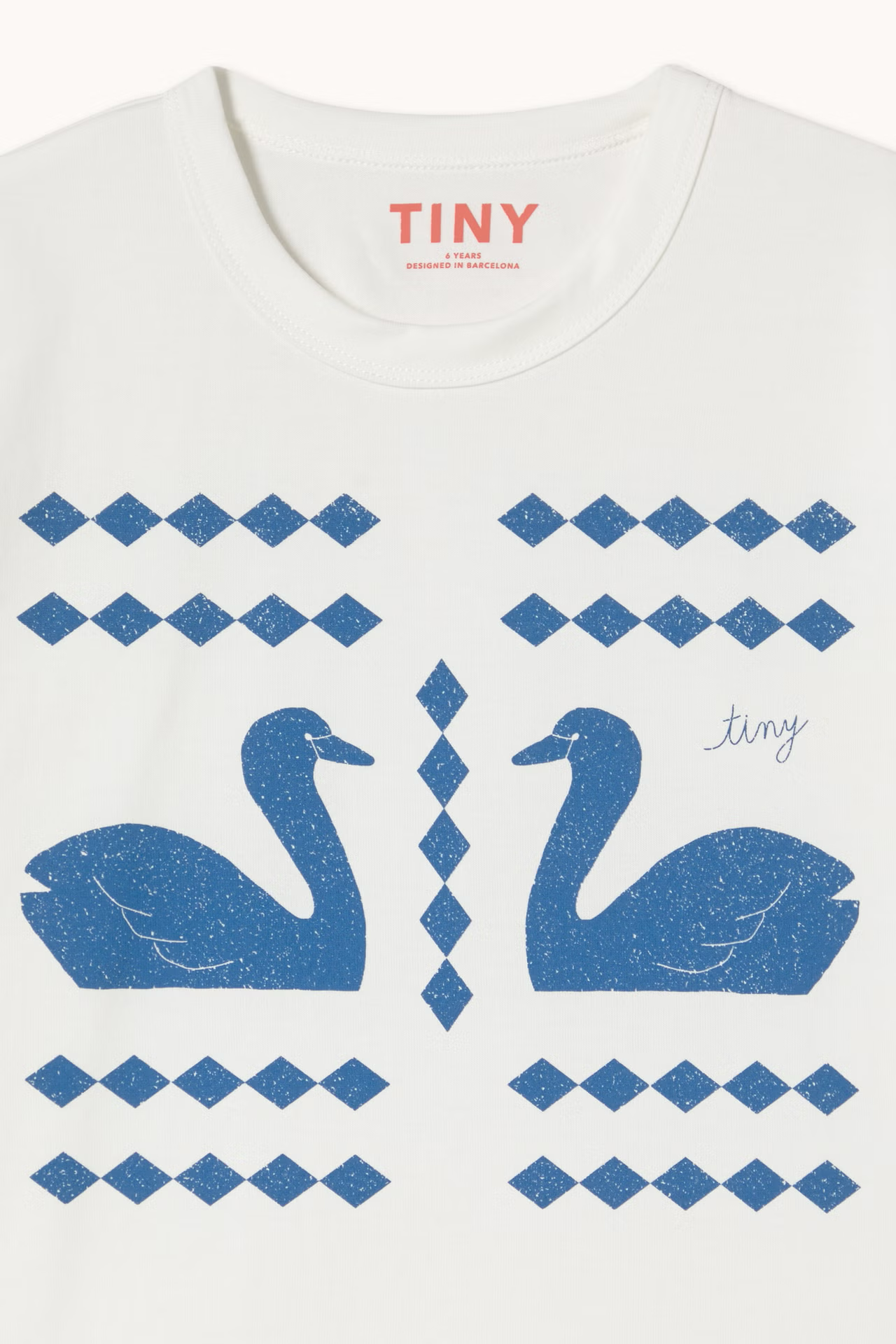 SWANS DIAMONDS GRAPHIC TEE