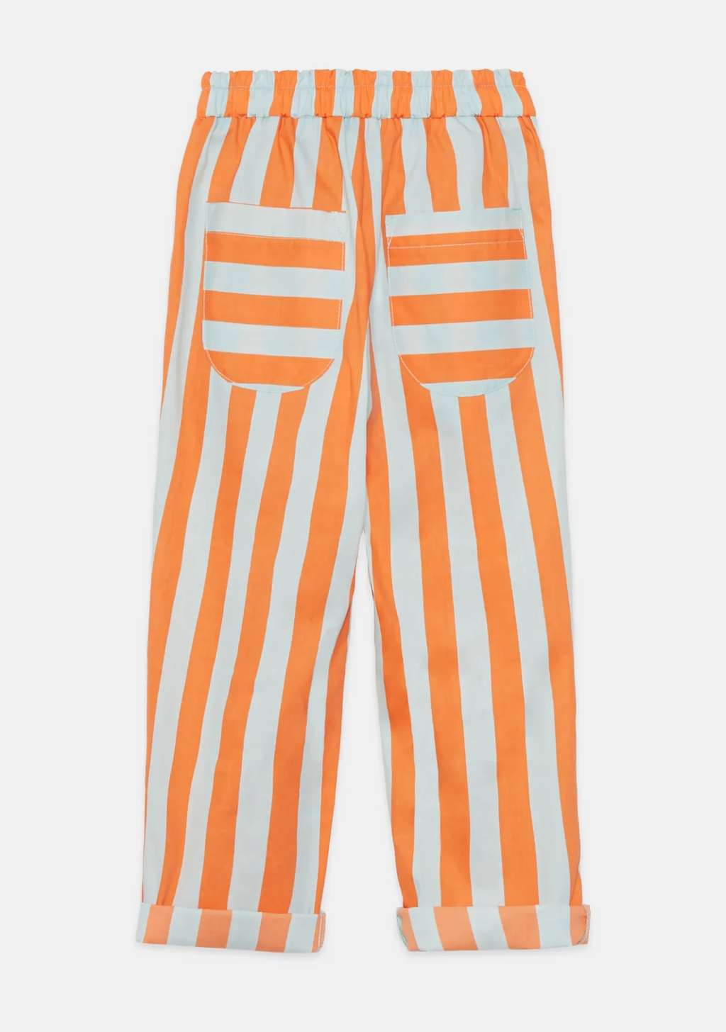 Stripes popelin pants