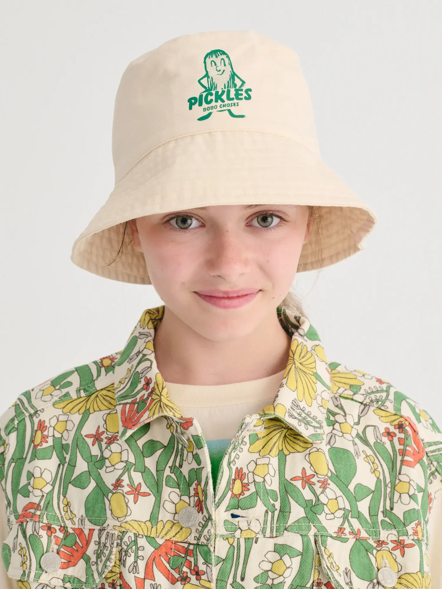 Bobo Choses Pickles reversible hat
