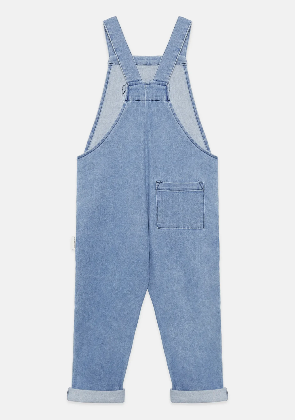 Apple denim overall