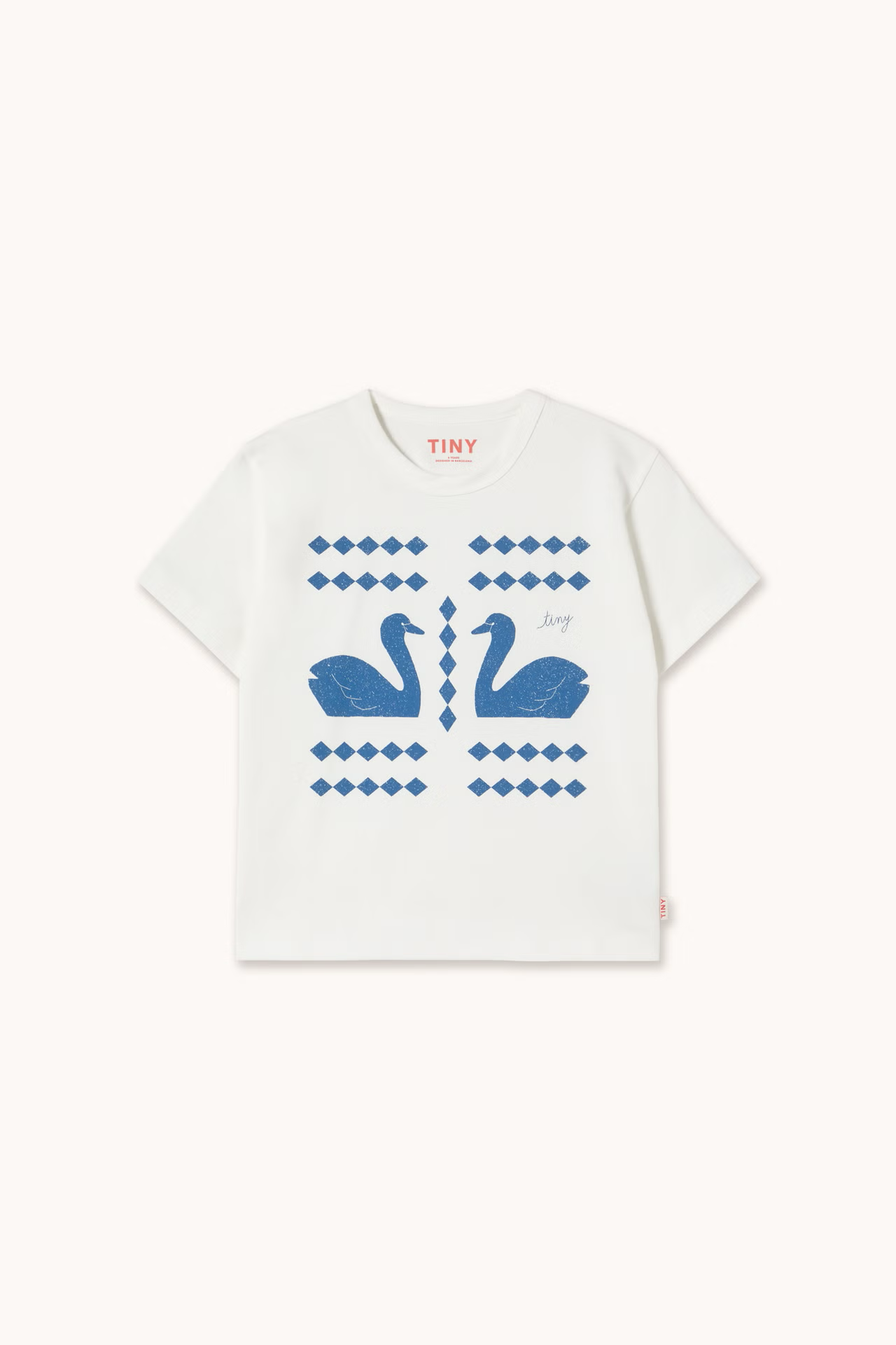 SWANS DIAMONDS GRAPHIC TEE