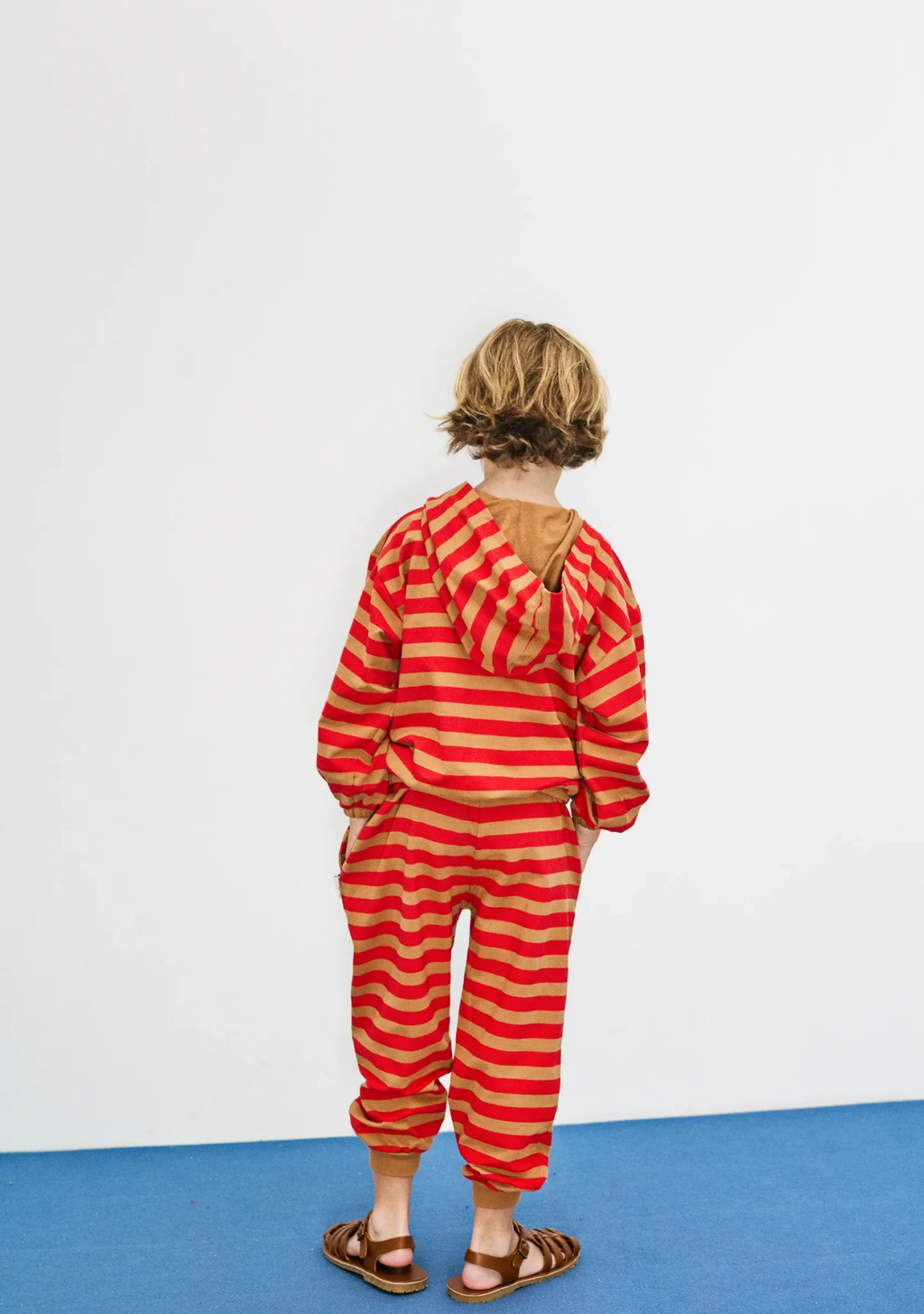 Happy dog stripes sweatpants (Cathay)