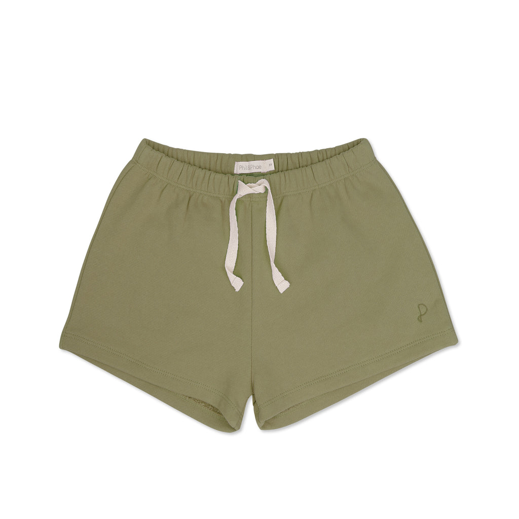SWEAT BEACH SHORTS (MOSS)