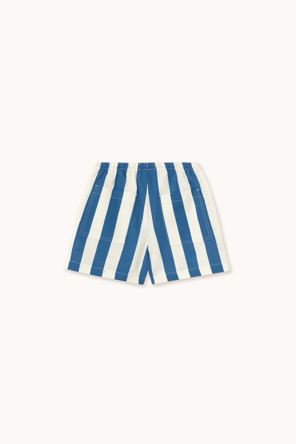 LIGHT NAVY STRIPES SHORTS