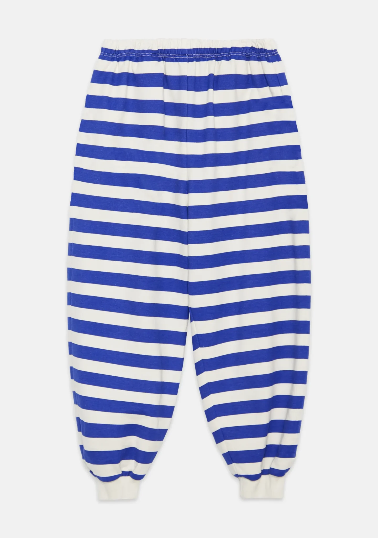 Happy dog stripes sweatpants (Ecru)