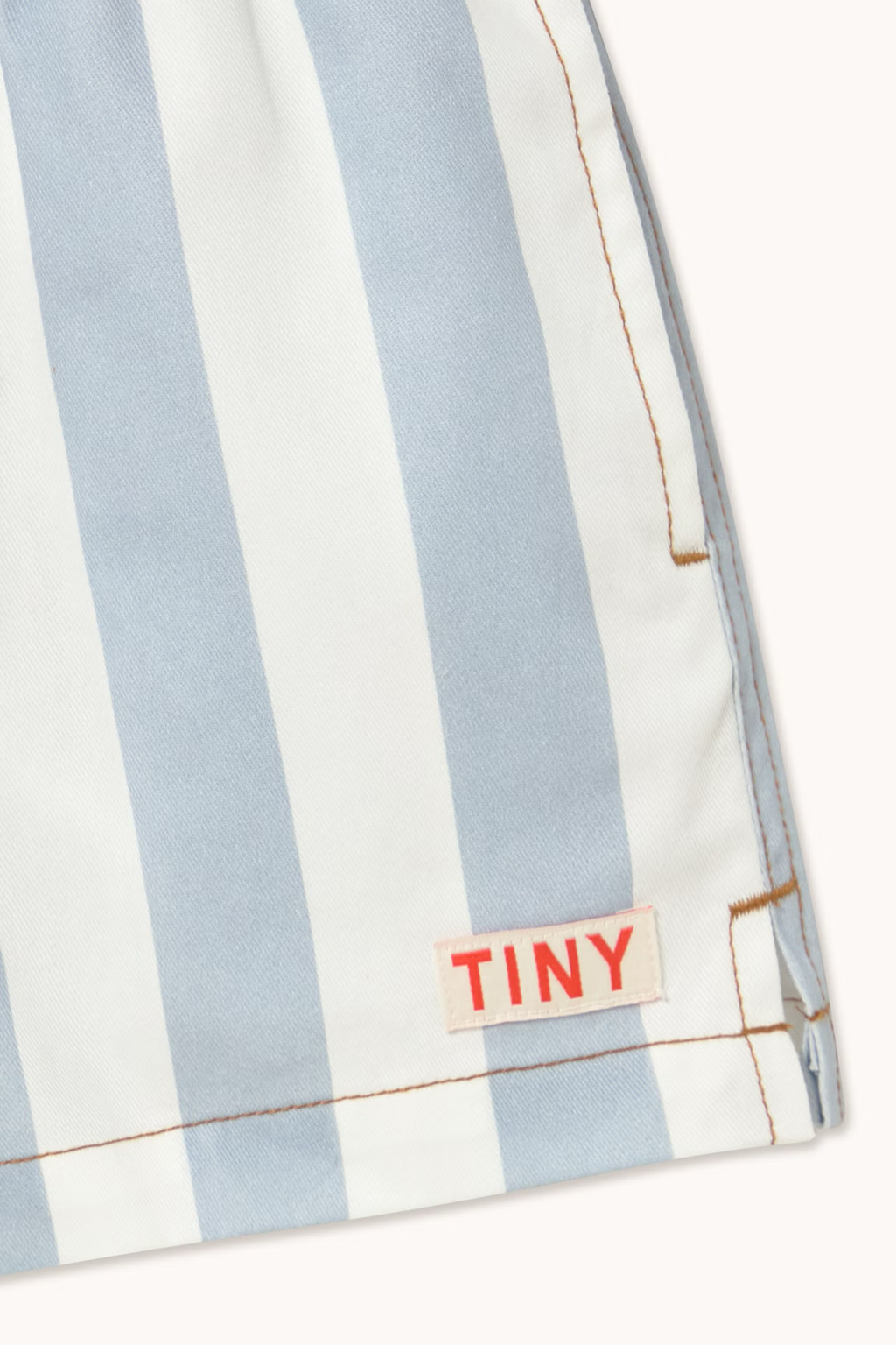 STRIPES TWILL SHORTS