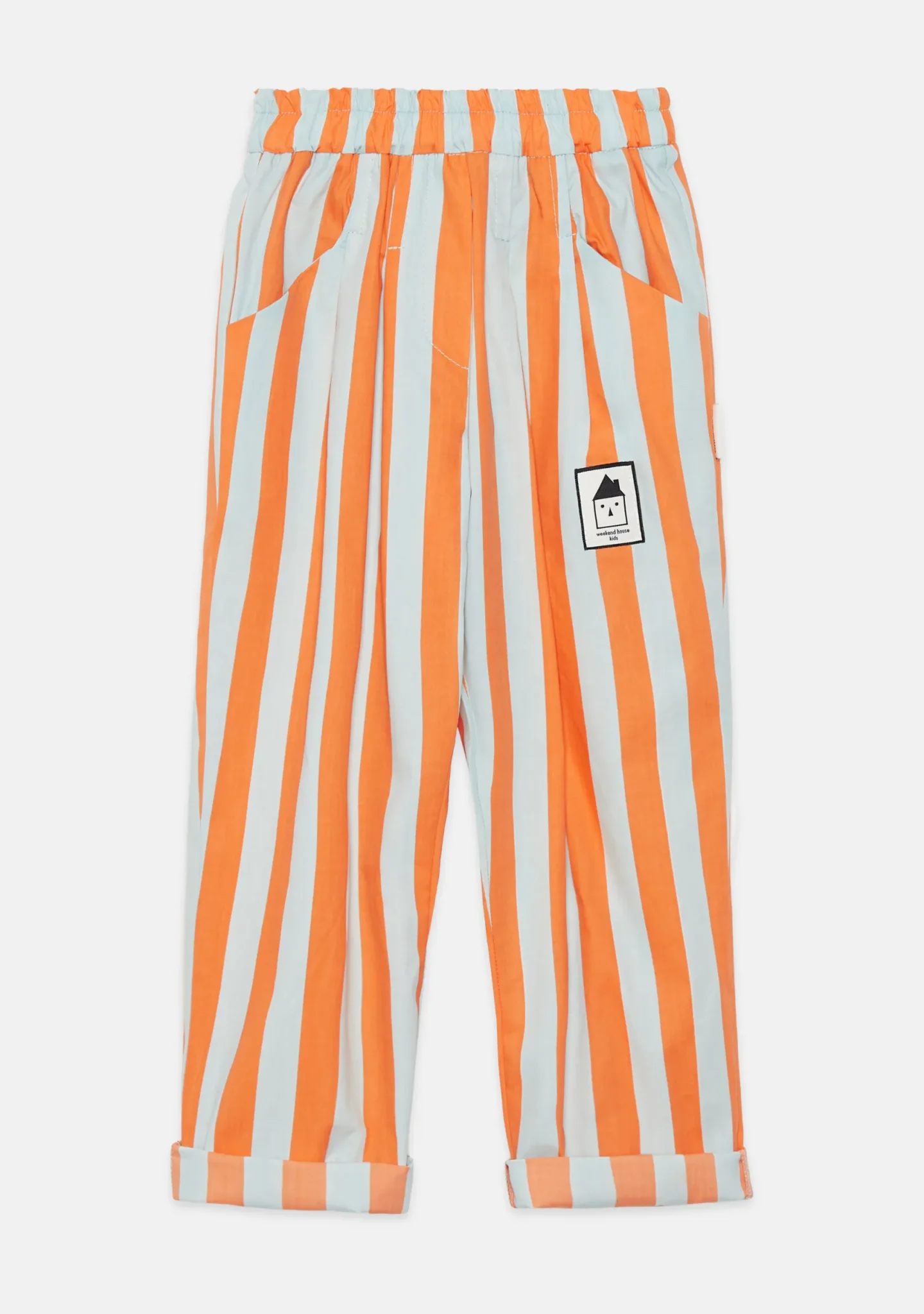 Stripes popelin pants