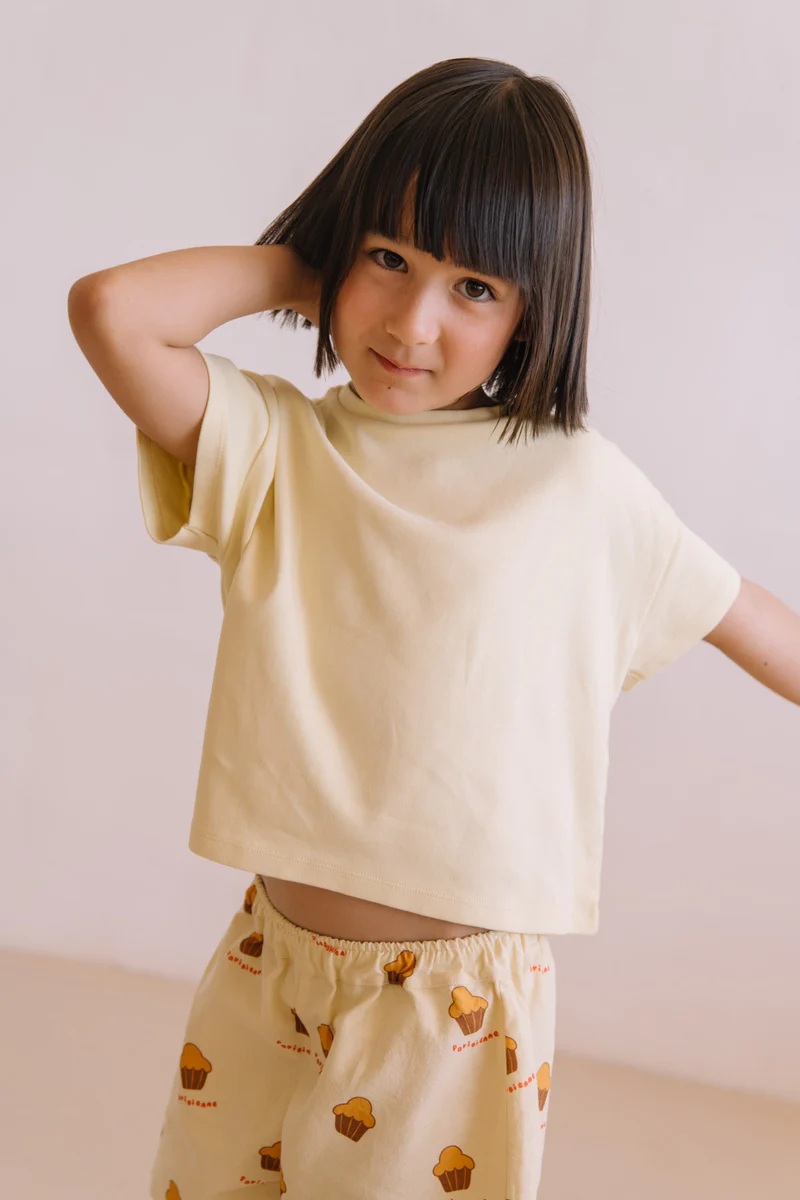 T-Shirt Flow Lemoncream