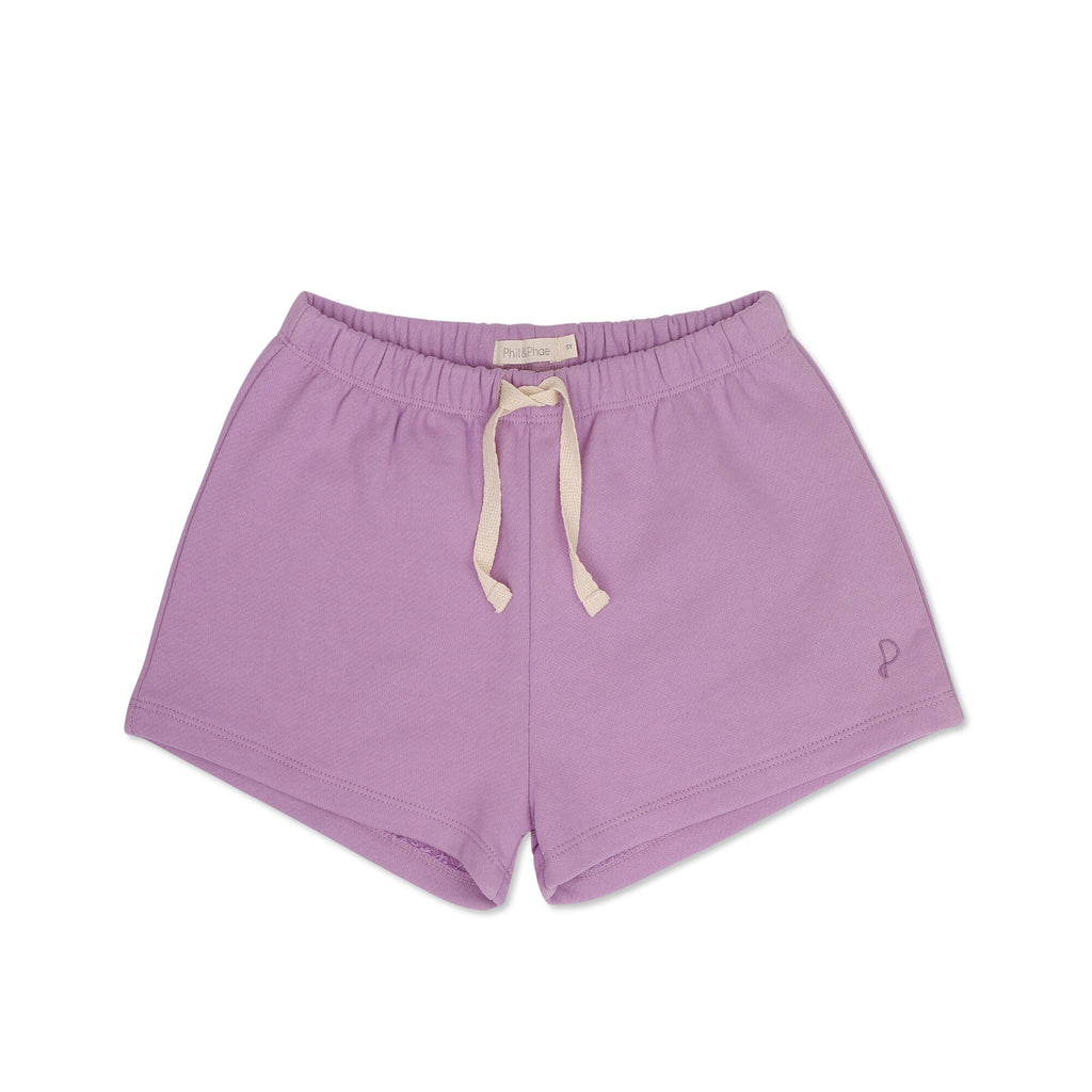 SWEAT BEACH SHORTS (LILAC)