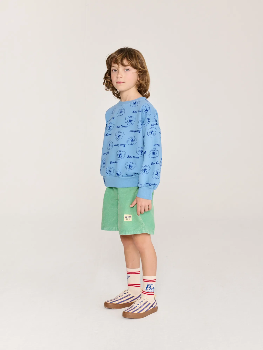 Pickles The Dog all over Sweatshirt