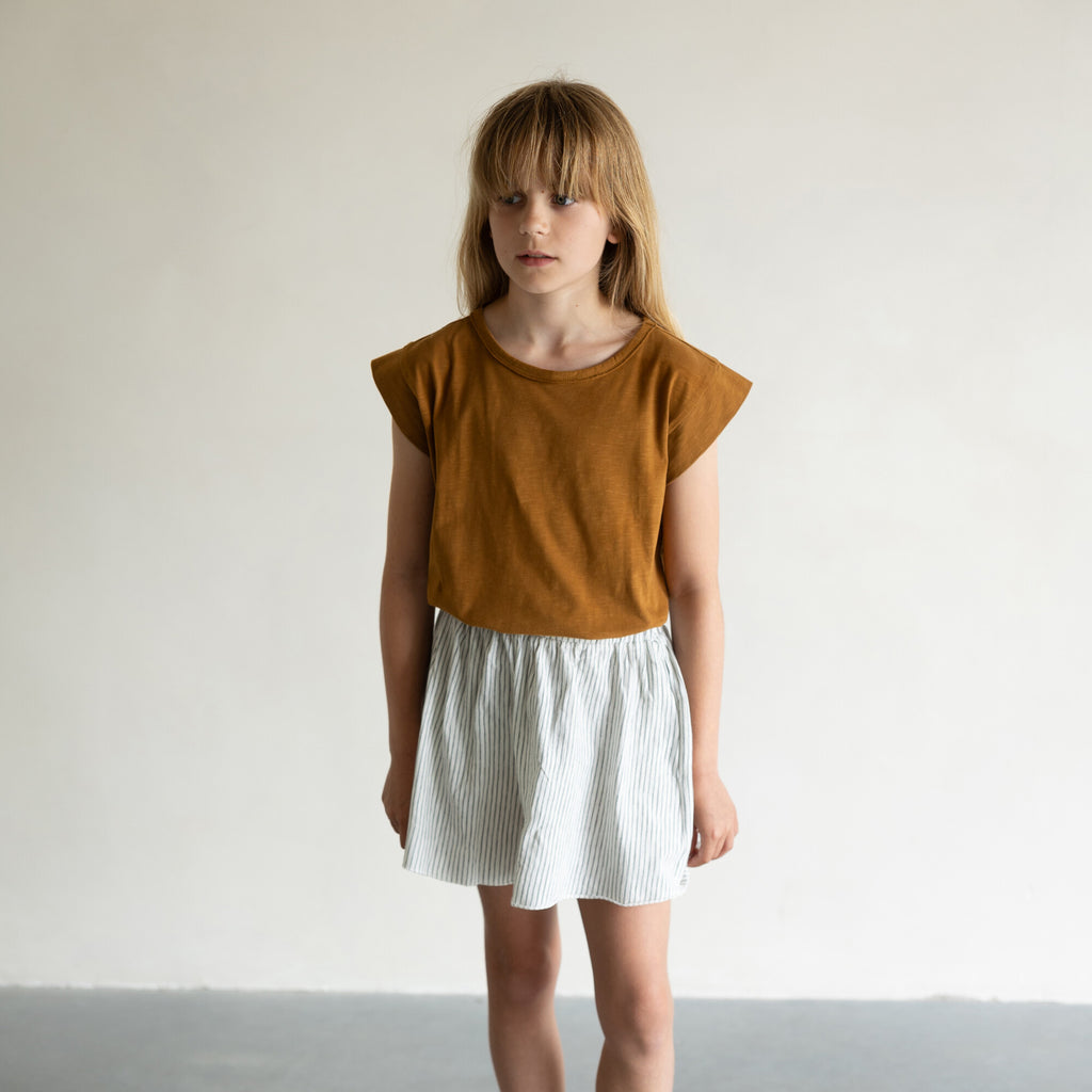 FLOWY SKORT STRIPES