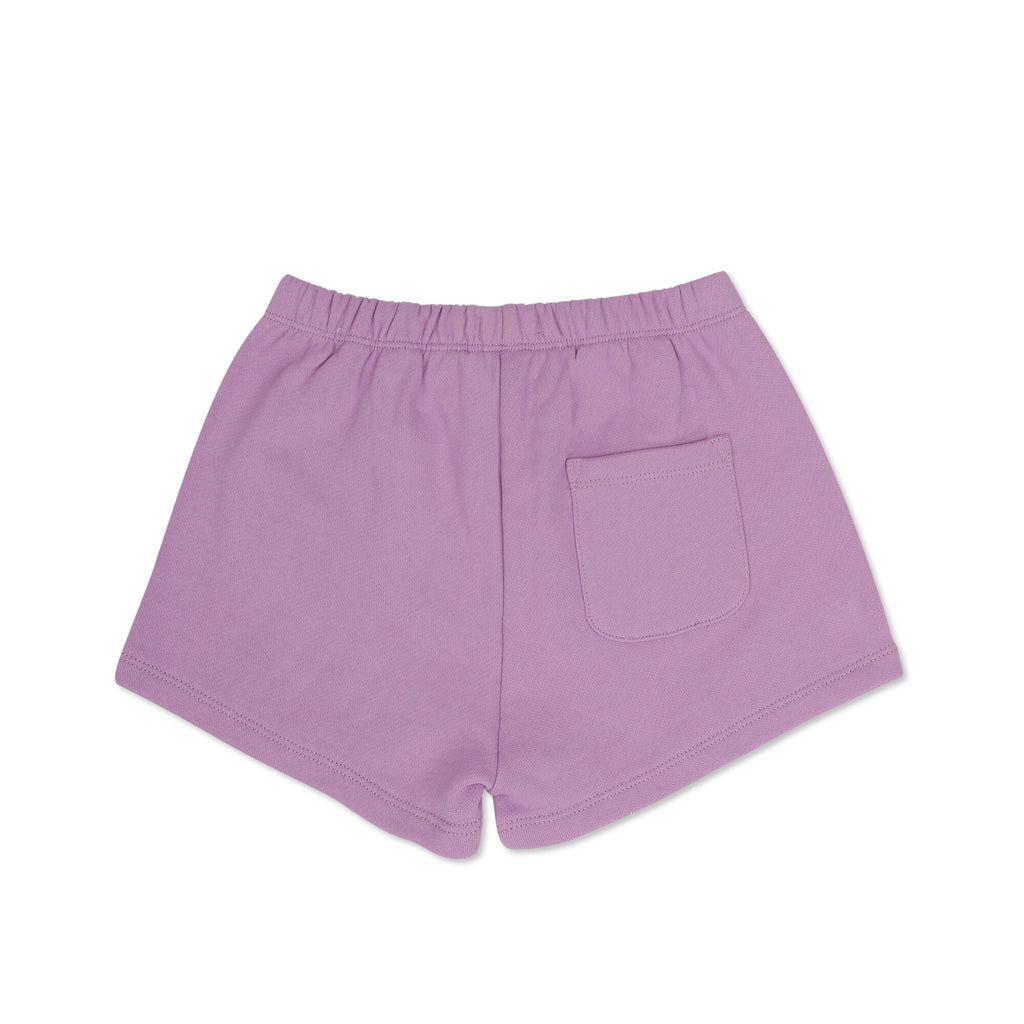 SWEAT BEACH SHORTS (LILAC)