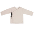 CROSS-OVER BABY CARDIGAN CASHMERE-BLEND